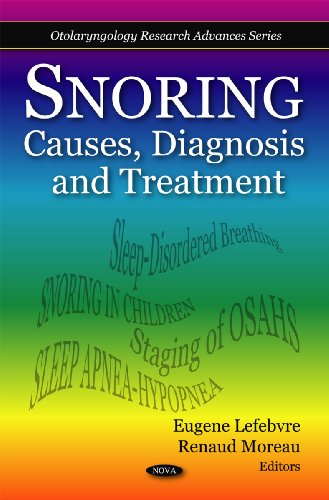 Stock image for Snoring: Causes, Diagnosis and Treatment (Otolaryngology Research Advances) for sale by Reuseabook