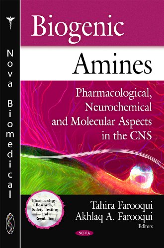 9781608766253: Biogenic Amines: Pharmacological, Neurochemical & Molecular Aspects in the CNS (Pharmacology - Research, Safety Testing and Regulation)