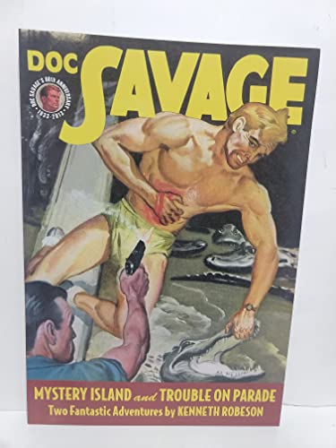 Stock image for Doc Savage #65- Mystery Island and Trouble on Parade for sale by Robert S. Brooks, Bookseller