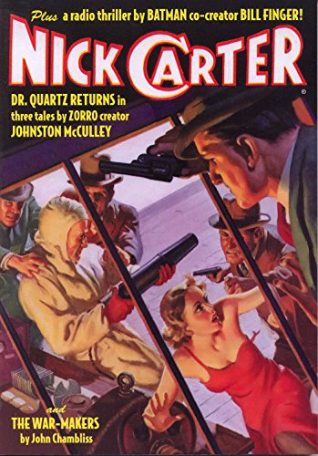 Beispielbild fr Nick Carter #3: "Dr. Quartz Returns" & "The War-Makers" zum Verkauf von Books From California