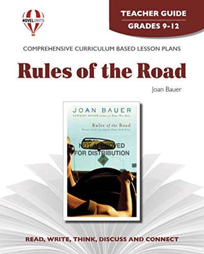 9781608781027: Rules of the Road - Teacher Guide by Novel Units