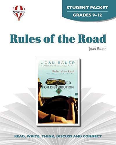 9781608781034: Rules of the Road - Student Packet by Novel Units