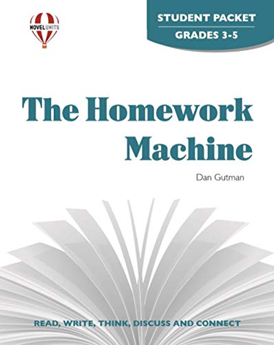 9781608786893: Homework Machine, The - Student Packet by Novel Units, Inc.