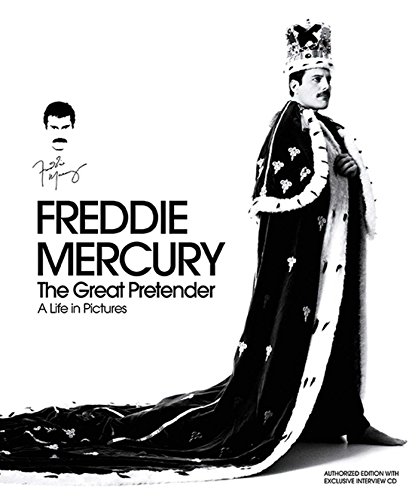 Imagen de archivo de Freddie Mercury: The Great Pretender - A Life in Pictures (Authorized Edition) (Book & CD) a la venta por WorldofBooks