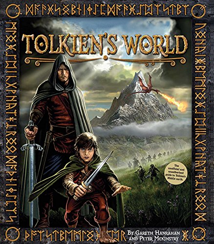 Beispielbild fr Tolkien's World: A Guide to the Peoples and Places of Middle-Earth; UNOFFICIAL AND UNAUTHORISED Guide to Middle-Earth zum Verkauf von Pat Cramer, Bookseller