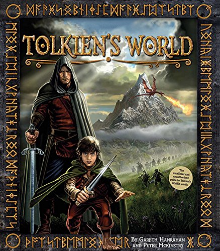 Imagen de archivo de Tolkien's World: A Guide to the Peoples and Places of Middle-Earth; UNOFFICIAL AND UNAUTHORISED Guide to Middle-Earth a la venta por Pat Cramer, Bookseller