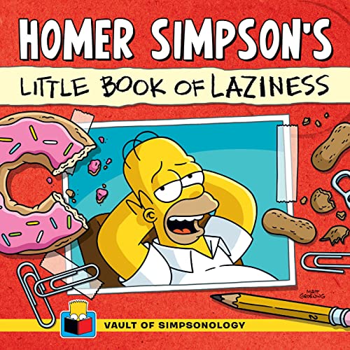 9781608872268: HOMER SIMPSON'S LITTLE BOOK OF LAZINESS