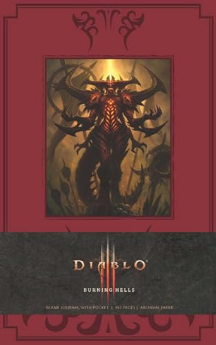 9781608873326: DIABLO BURNING HELLS HARDCOVER BLANK JOURNAL (Gaming)