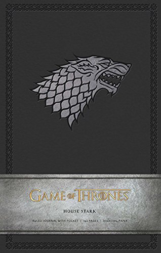 9781608873685: Game of Thrones: House Stark Hardcover Ruled Journal: Large Ruled Journal