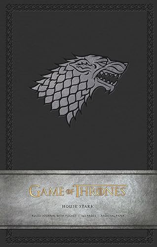 9781608873685: Game of Thrones - House Stark Large Ruled Journal: Large Ruled Journal