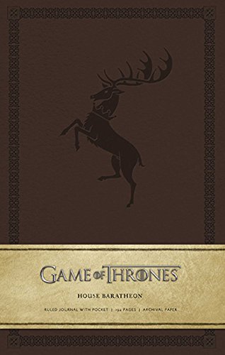 Beispielbild fr Game of Thrones Ruled Journal House of Baratheon zum Verkauf von PBShop.store UK