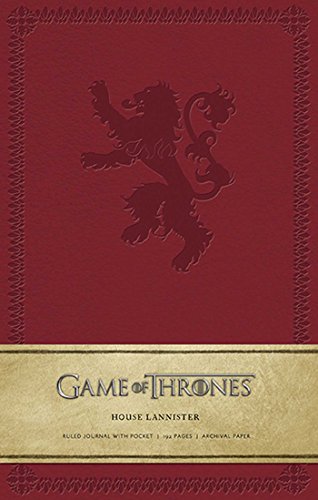 Stock image for Game of Thrones: House Lannister Hardcover Ruled Journal for sale by HPB-Emerald