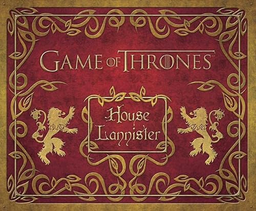 Stock image for Game of Thrones: House Lannister Deluxe Stationery Set for sale by Housing Works Online Bookstore