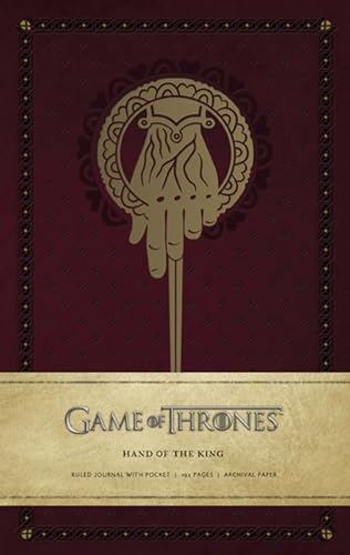 Beispielbild fr Game of Thrones: Hand of the King Hardcover Ruled Journal (Insights Journals) zum Verkauf von Books From California