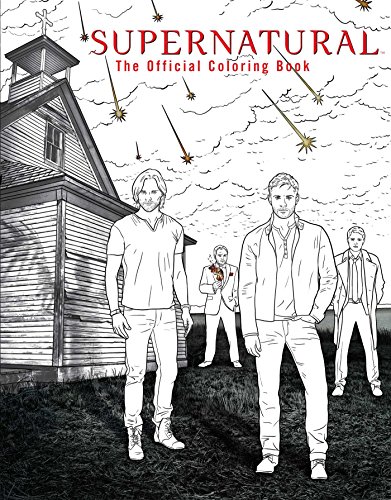 9781608878185: Supernatural: The Official Coloring Book [Lingua Inglese]