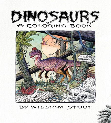 Beispielbild fr Dinosaurs: A Coloring Book by William Stout zum Verkauf von ThriftBooks-Atlanta