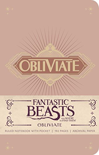 Imagen de archivo de Fantastic Beasts and Where to Find Them: Obliviate Hardcover Ruled Notebook (Harry Potter) a la venta por Jenson Books Inc