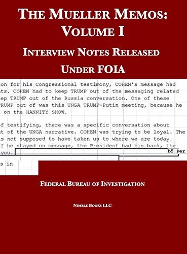 9781608881826: The Mueller Memos: Interview Notes Released Under FOIA (Foia Reading Room)