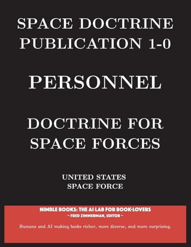 Beispielbild fr Space Doctrine Publication 1-0 Personnel zum Verkauf von PBShop.store US