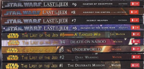 Stock image for Star Wars Last of the Jedi set:. The Last of the Jedi Dark Warning Underworld Death on Naboo A Tangled Web Return of the Dark Side Secret Weapon Against the Empire Master of Deceptio for sale by Blindpig Books