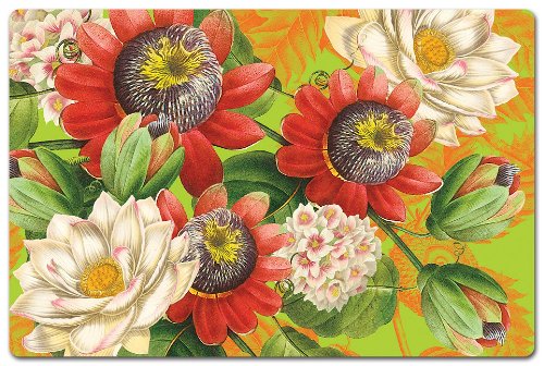 Imagen de archivo de Paper Placemats, 18x12. Floral/Lime Green a la venta por Books From California