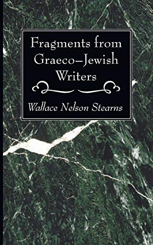 Beispielbild fr Fragments from Graeco-Jewish Writers zum Verkauf von Windows Booksellers