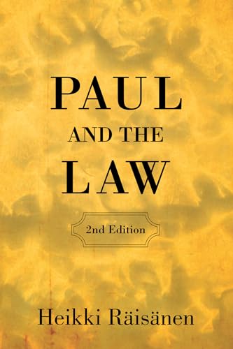 Beispielbild fr Paul and the Law (2nd Edition) zum Verkauf von Windows Booksellers