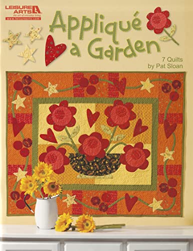 Stock image for Applique A Garden (Leisure Arts #5252) for sale by HPB-Diamond