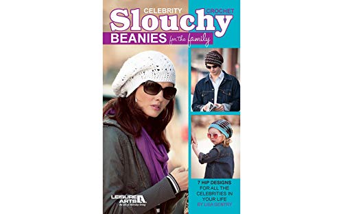 Stock image for Crochet Celebrity Slouchy Beanies for the Family-7 Hip Designs for all the Celebrities in Your Life for sale by Jenson Books Inc