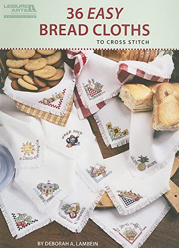 9781609001490: 36 Easy Bread Cloths to Cross Stitch