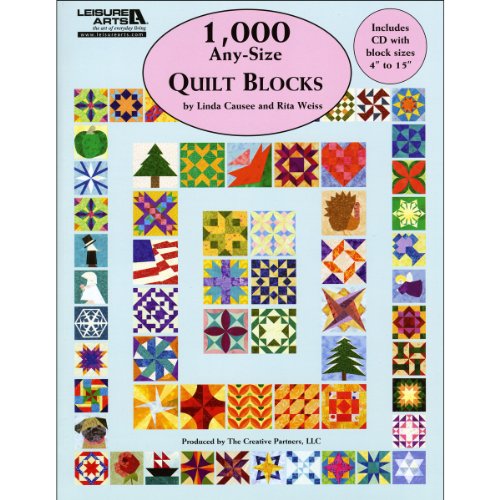 Stock image for 1,000 Any-Size Quilt Blocks (Leisure Arts #5593) for sale by St Vincent de Paul of Lane County