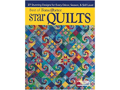 Stock image for Best of Fons & Porter: Star Quilts for sale by Irish Booksellers