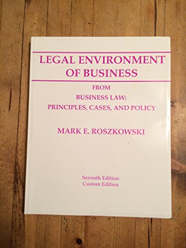 Stock image for Lebal Environment of Business for sale by Half Price Books Inc.