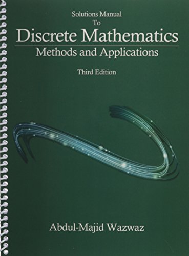 Stock image for Discrete Mathematics: Methods and Applications for sale by Better World Books