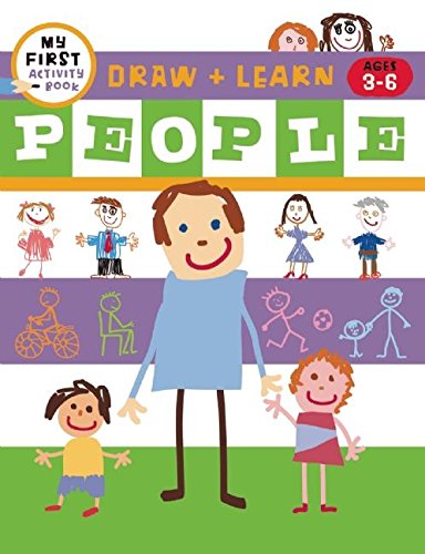 9781609052188: Draw + Learn: People: Pre-k (My First Activity Book: Draw + Learn)