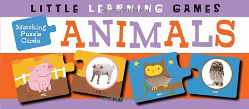 Beispielbild fr Animals Matching Puzzle Cards (Little Learning Games) zum Verkauf von BookOutlet