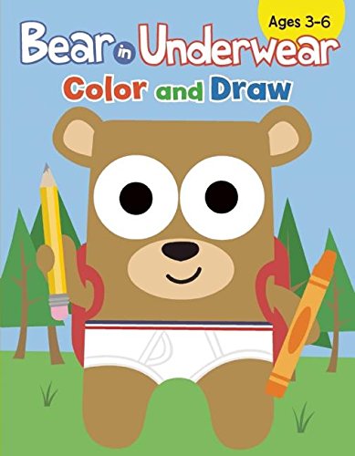 9781609053970: Bear in Underwear: Color and Draw: Color and Draw