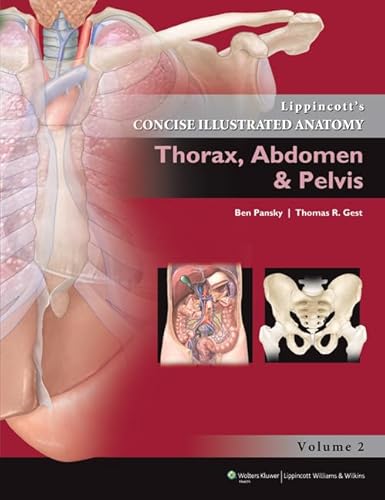 Stock image for Lippincott's Concise Illustrated Anatomy: Vol. 2: Thorax, Abdomen & Pelvis for sale by Tall Stories BA