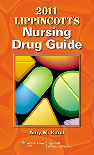 Beispielbild fr Nursing Drug Guide 2011 zum Verkauf von Better World Books