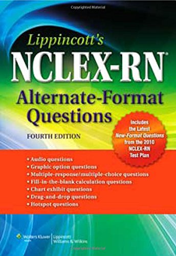 9781609133078: Lippincott's NCLEX-RN Alternate-format Questions