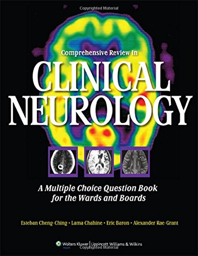 Beispielbild fr Comprehensive Review in Clinical Neurology: A Multiple Choice Question Book for the Wards and Boards zum Verkauf von Anybook.com