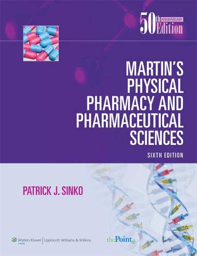 Beispielbild fr Martin's Physical Pharmacy and Pharmaceutical Sciences zum Verkauf von WorldofBooks