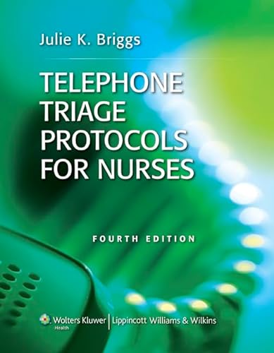 Beispielbild fr Telephone Triage Protocols for Nurses zum Verkauf von Ergodebooks