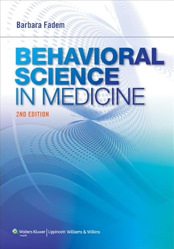 Beispielbild fr Behavioral Science in Medicine zum Verkauf von TextbookRush