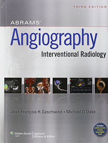 Stock image for Abrams' Angiography: Interventional Radiology for sale by BooksRun