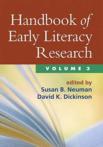 Stock image for Handbook of Early Literacy Research, Volume 3 for sale by SecondSale