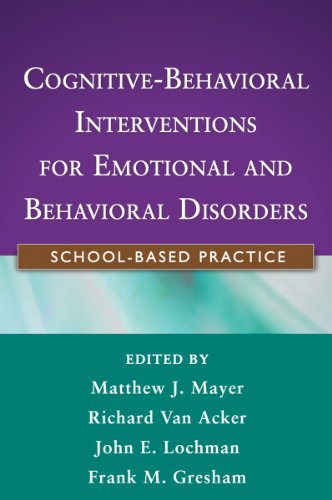 Imagen de archivo de Mayer, M: Cognitive-Behavioral Interventions for Emotional a: School-Based Practice a la venta por medimops