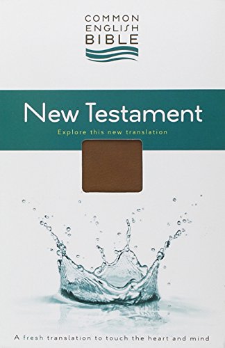 9781609260019: The Common English Bible New Testament: Common English Bible, New Testament & Portions, Tan/Chocolate Brown, Decotone