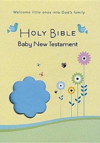 Stock image for CEB Baby New Testament, Blue for sale by HPB-Ruby