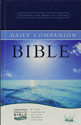 Stock image for CEB Common English Daily Companion Bible Hardcover for sale by SecondSale